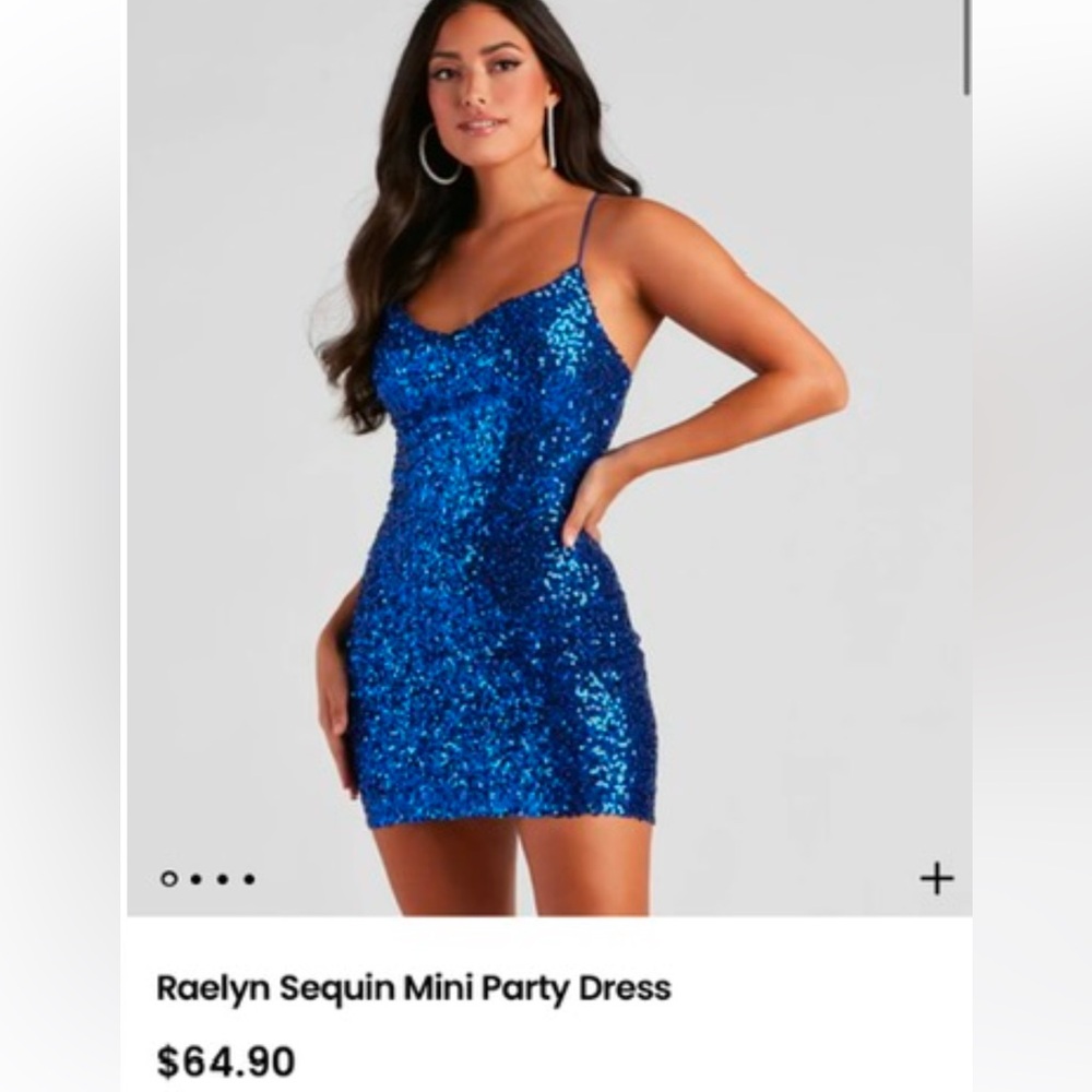 mini homecoming sequin dress